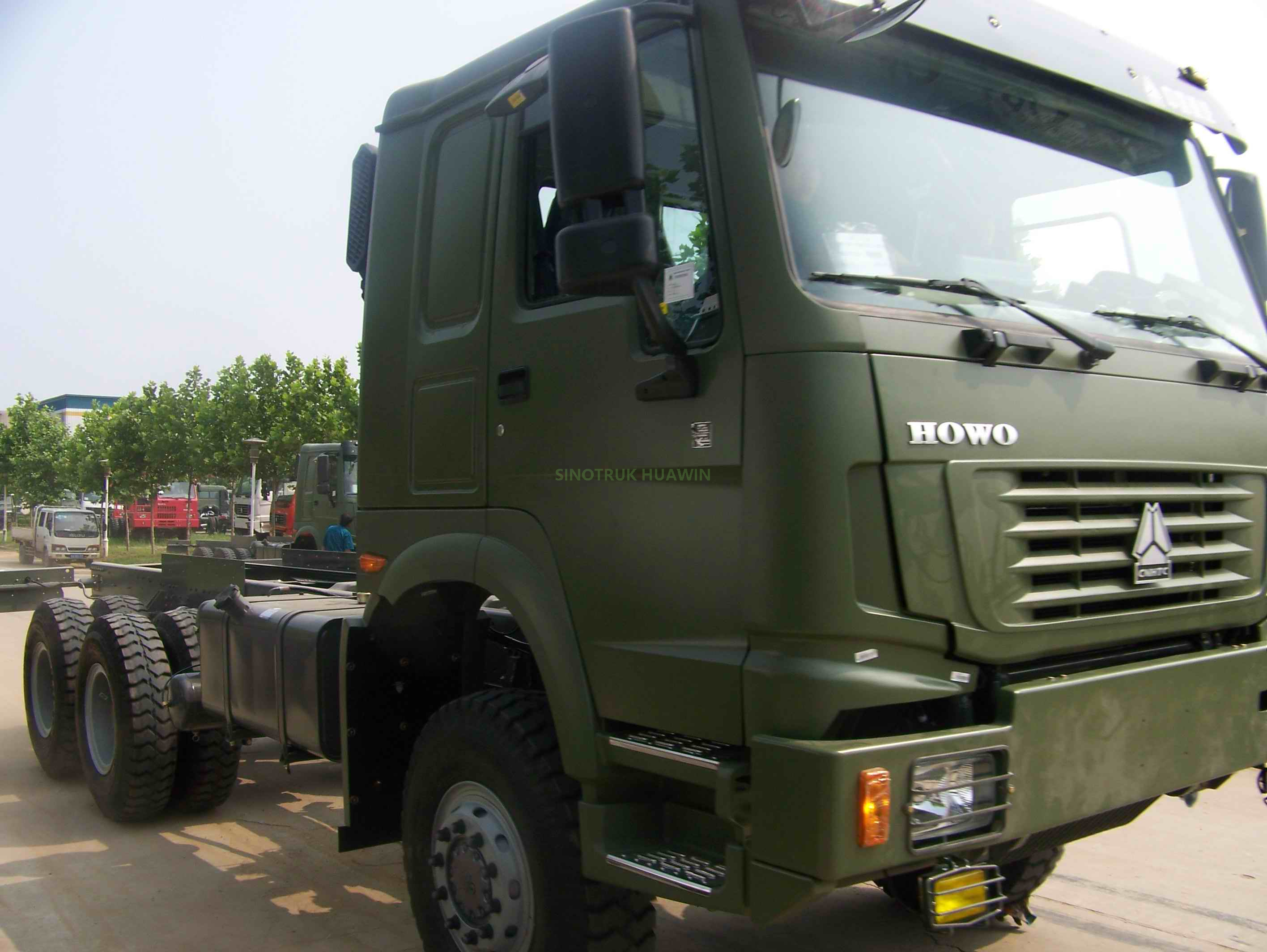 Camión de carga con tracción total HOWO 6x6