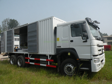 SINOTRUK HOWO Camión de taller 6×4 de trabajo pesado a la venta
