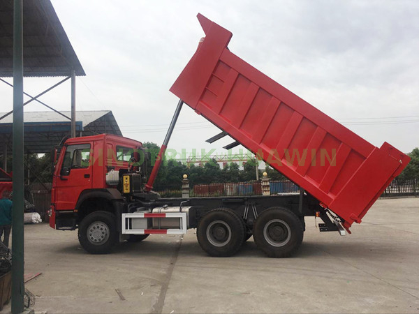 Camión volquete basculante delantero HOWO 6X4